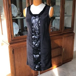 Simply Vera Wang Sequin Stripe Dress